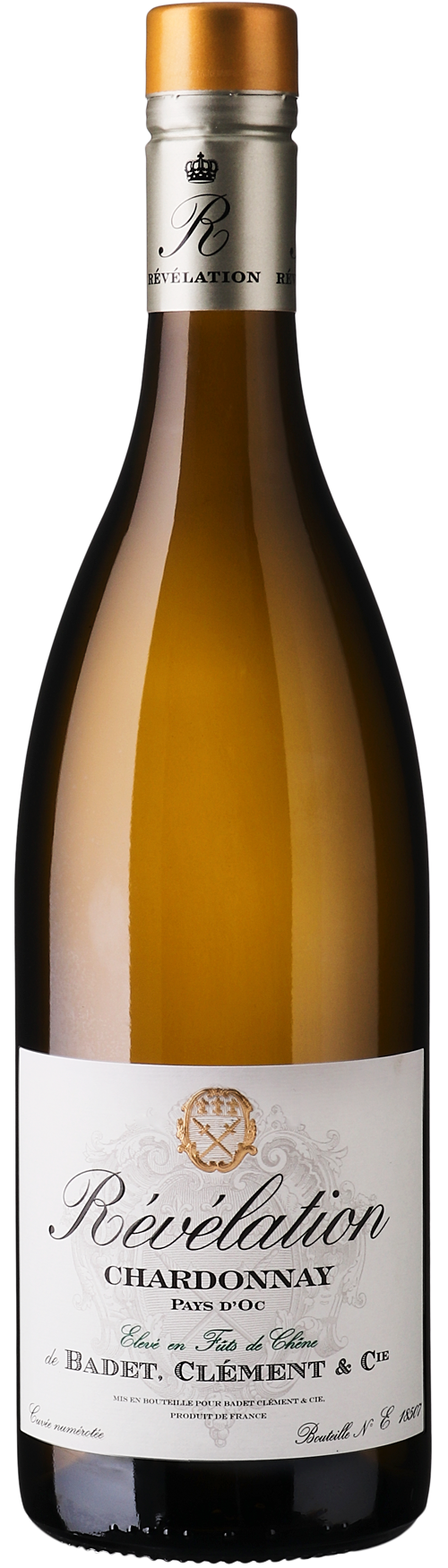BADET CLEMENT RÉVÉLATION IGP PAYS D'OC CHARDONNAY (2021)