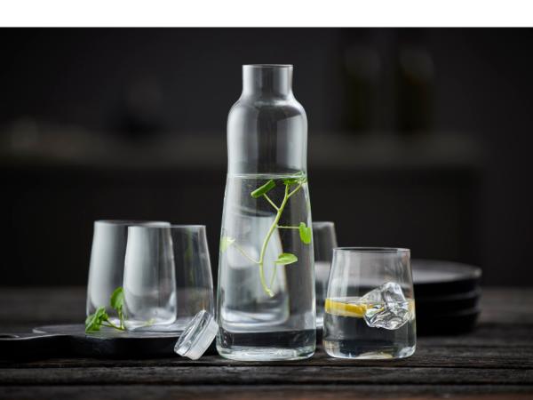 Lyngby Glas Krystal Zero Karaffelsæt 5 dele Klar