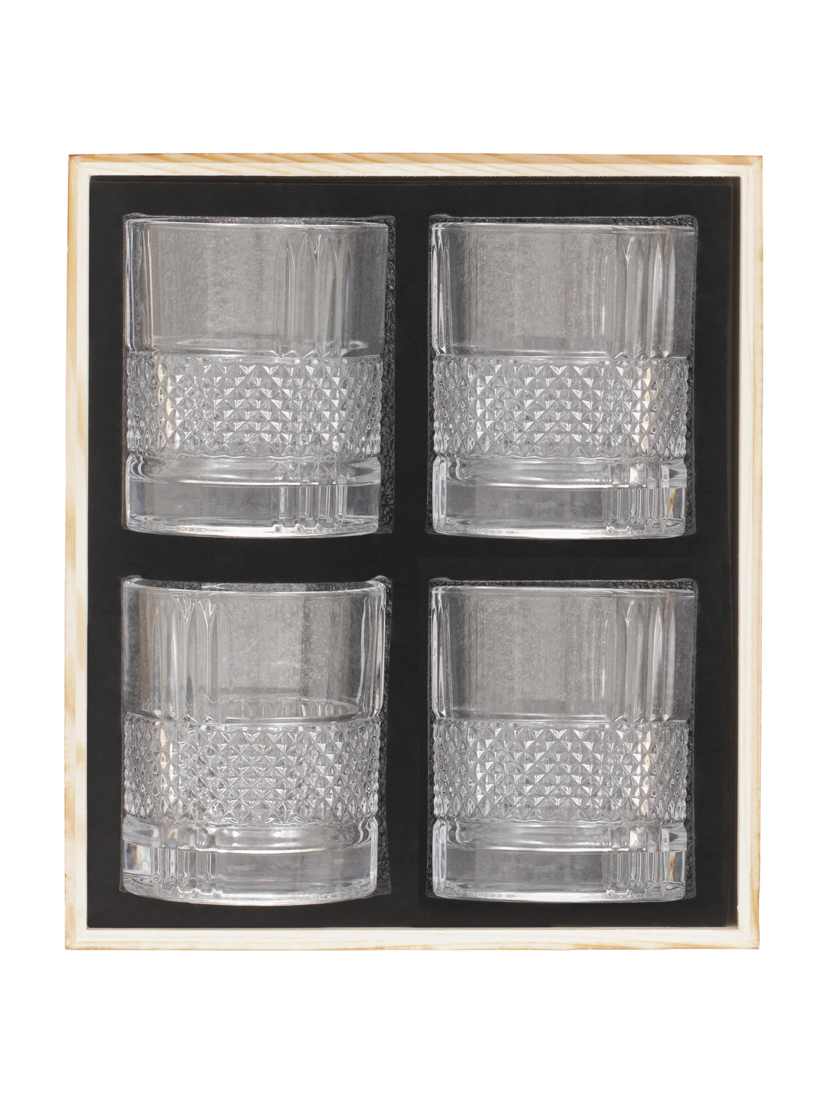 Lord Nelson Roterende whiskyglas – 4-pak