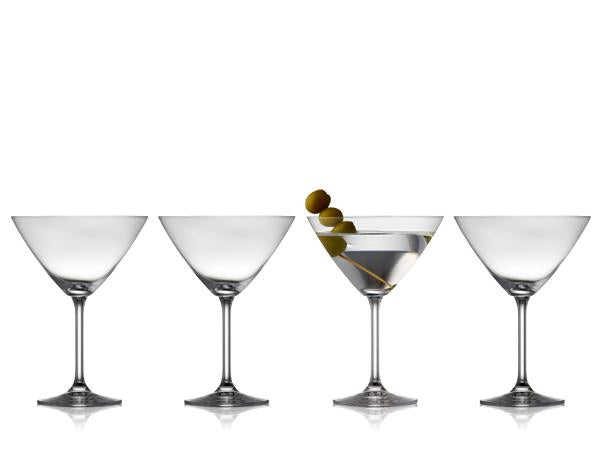 Lyngby Glas Juvel Martiniglas 28 cl 4 stk.