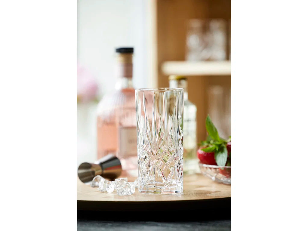 Lyngby Glas Krystal Melodia Highball 36 cl 6 stk.