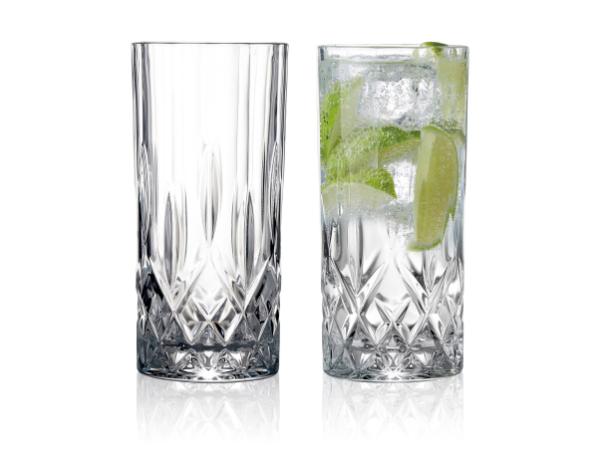 Lyngby Glas Krystal Highball 35 cl 2 stk. Klar