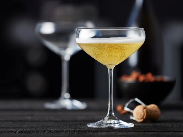 Lyngby Glas Juvel Champagneskål 34 cl 4 stk