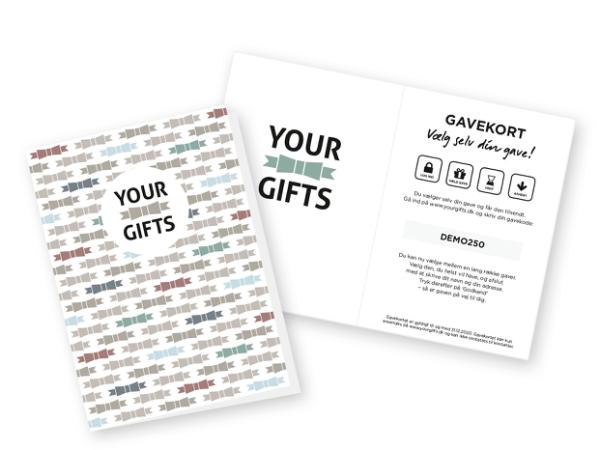 YourGifts gavekort DK-250