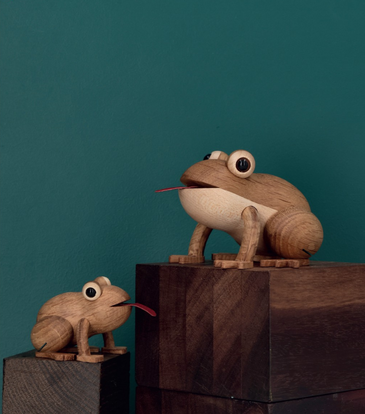 Spring Copenhagen Prince og Froggy træfigurer