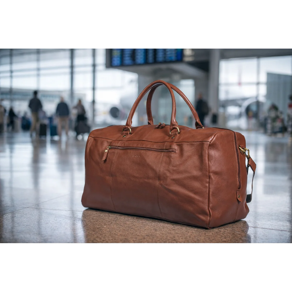 Bon Goût Vintage Skind Weekendtaske