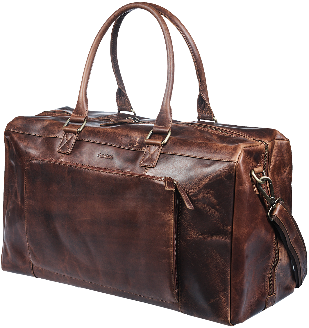 Bon Gout Weekendbag Cambridge skind