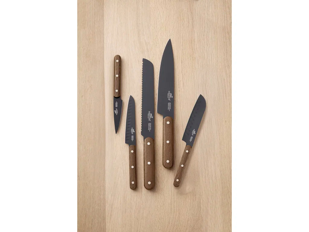 Lion Sabatier International Phenix Walnut Knivsæt 5 dele Sort/Træ