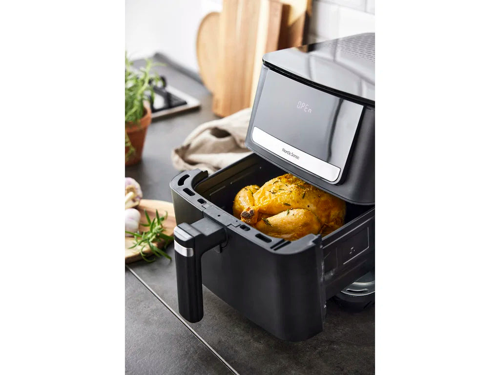 Nordic Sense Airfryer 6,5 liter 1800 watt sort