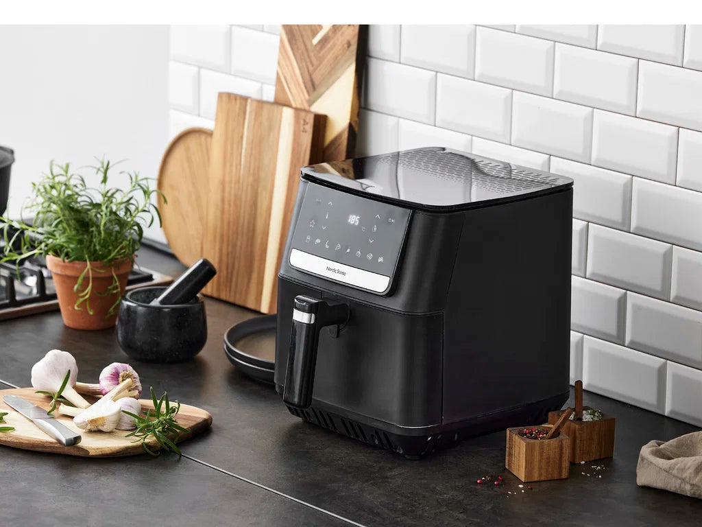 Nordic Sense Airfryer 6,5 liter 1800 watt sort