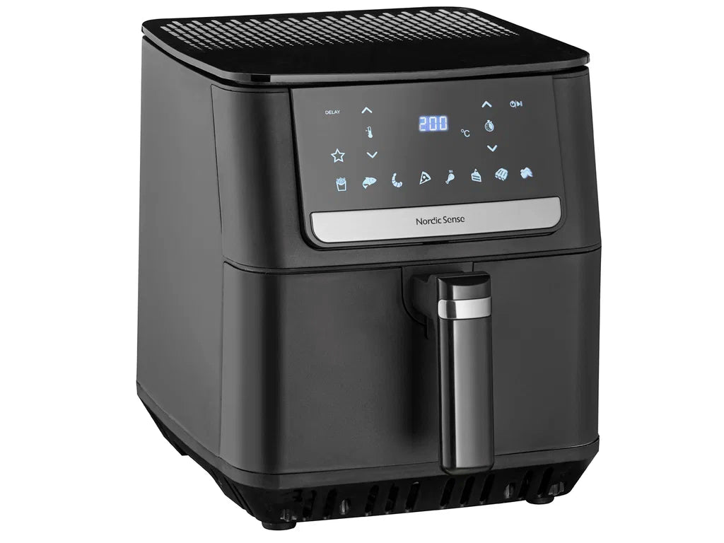Nordic Sense Airfryer 6,5 liter 1800 watt sort