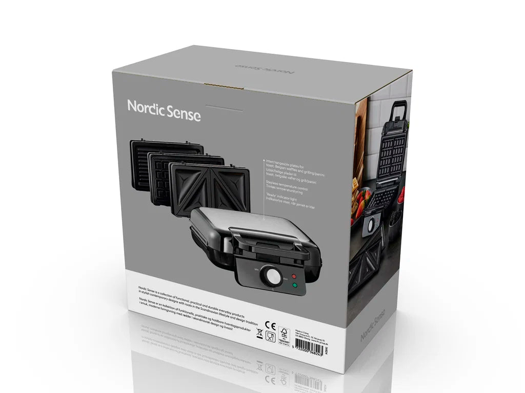 Nordic Sense Multijern 1000 watt sort/stål