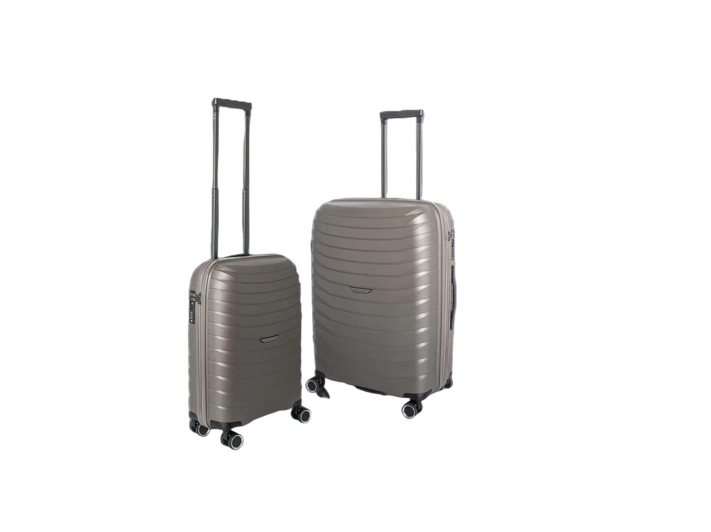 Bon Goût Madrid Cabin og Large Kuffertsæt – 2 stk, guld