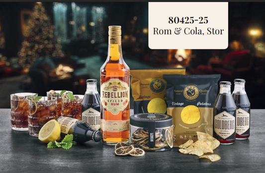 Gavepakke - Rom & Cola Stor