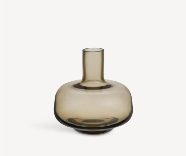 Kappa Vase Brun 98 mm