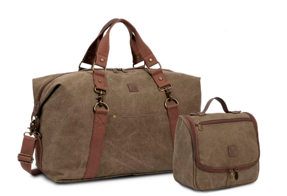Ted Cole Duffelbag med tilhørende toilettaske