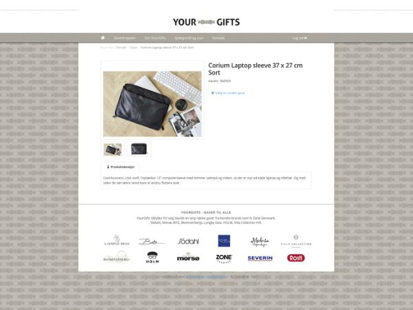 YourGifts gavekort DK-560